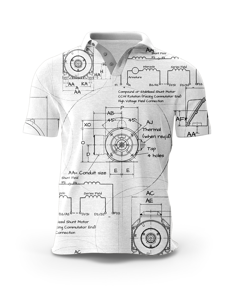 Baldor Schematic Motor White